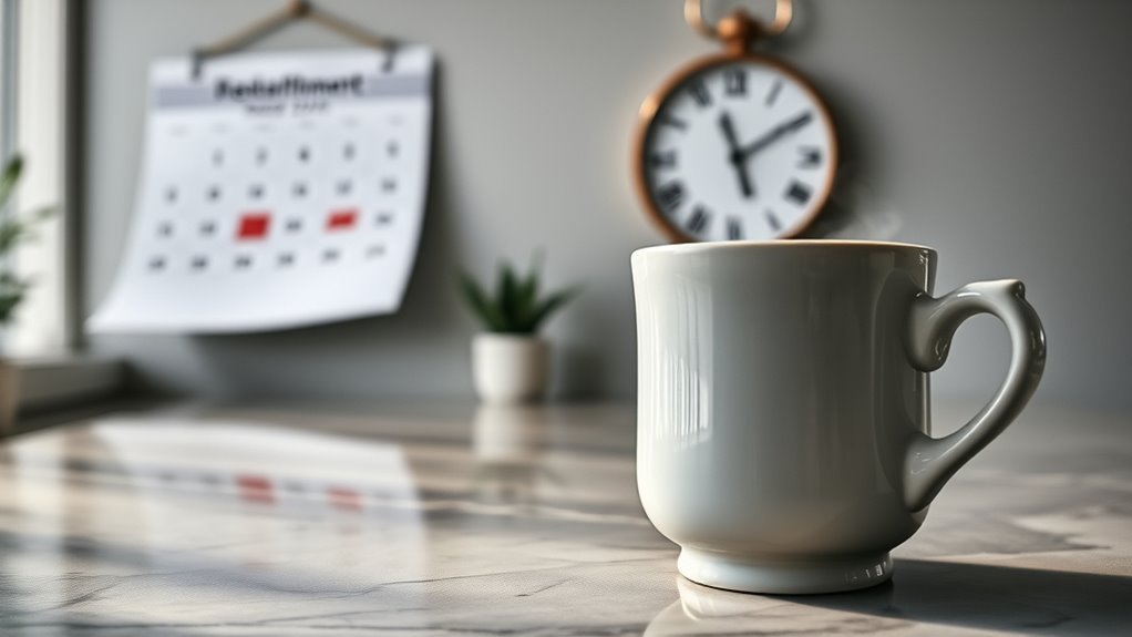 coffee timing before dentist