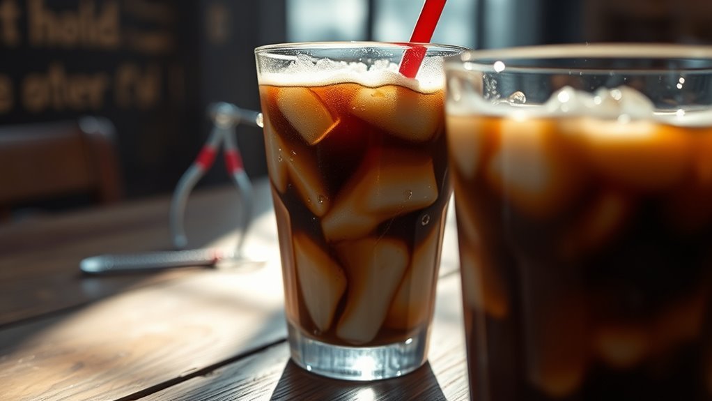 cold beverages for comfort