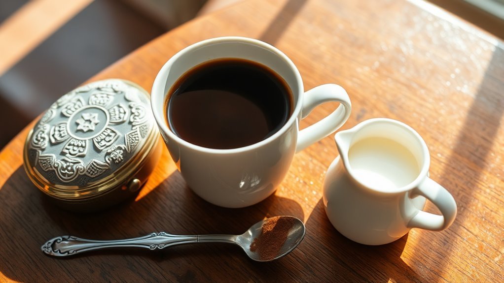 comfortable coffee flavor enhancements