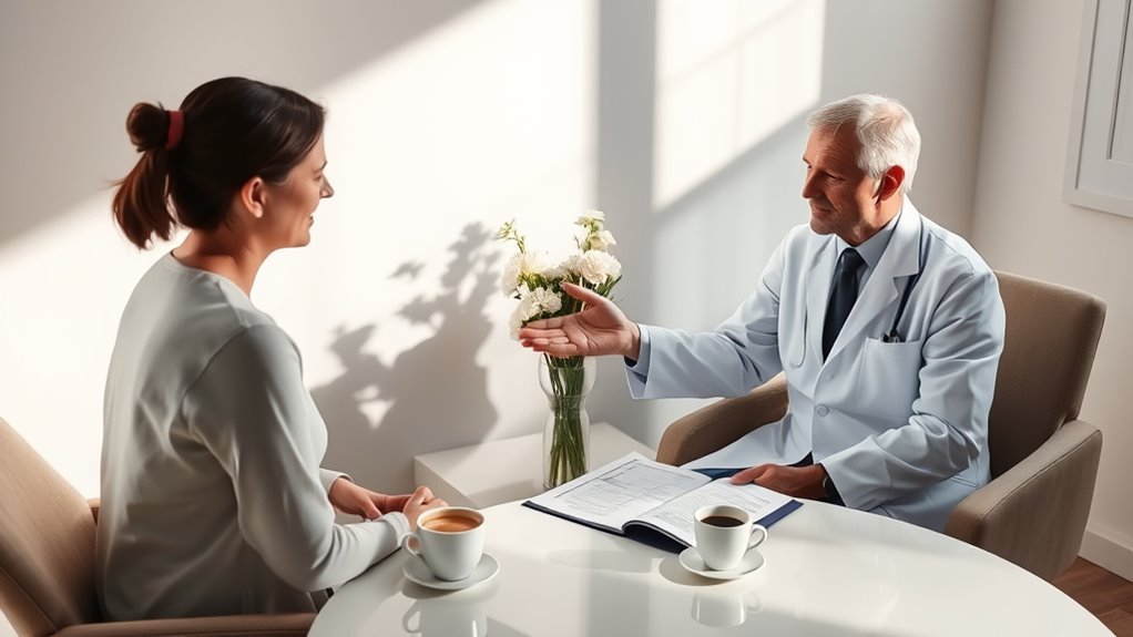 consult surgeon about caffeine