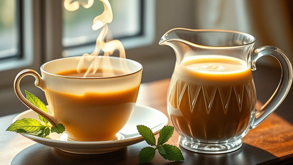creamy tea flavor enhancement
