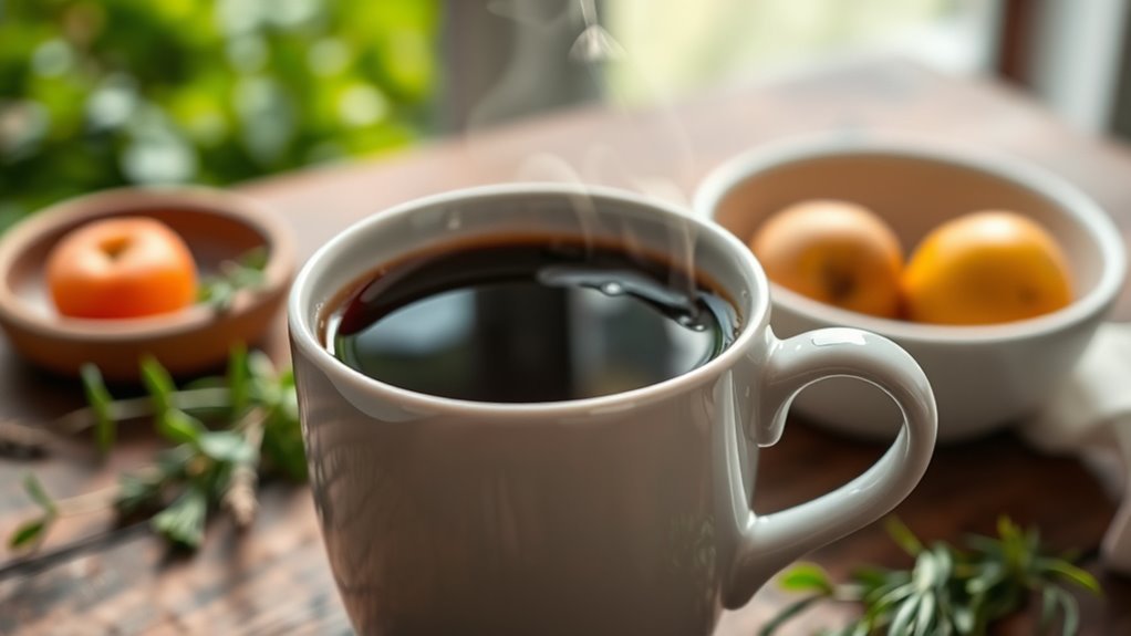 decaf coffee during fasting