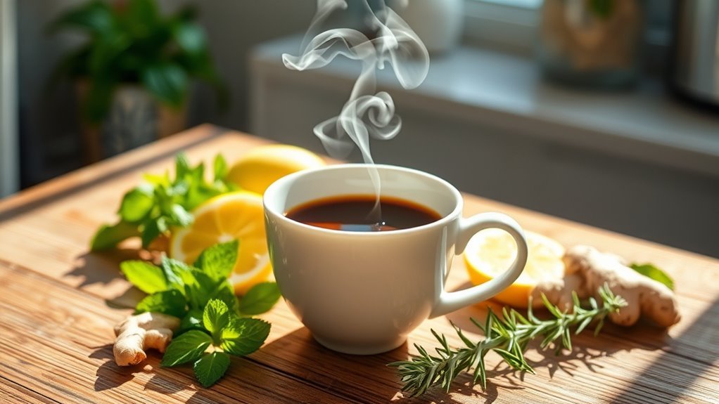 enjoy coffee mindfully detoxing