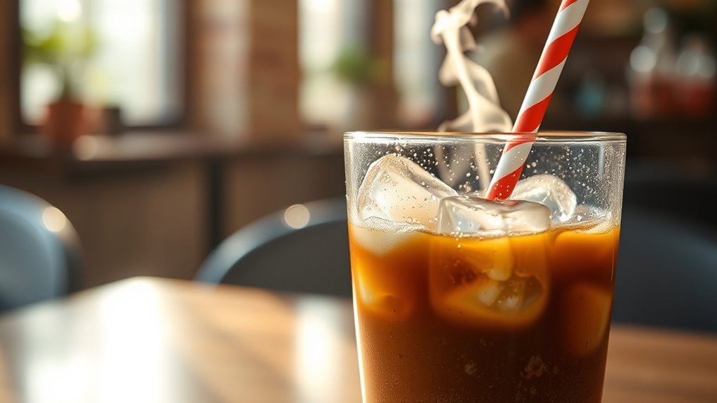 enjoy iced coffee safely