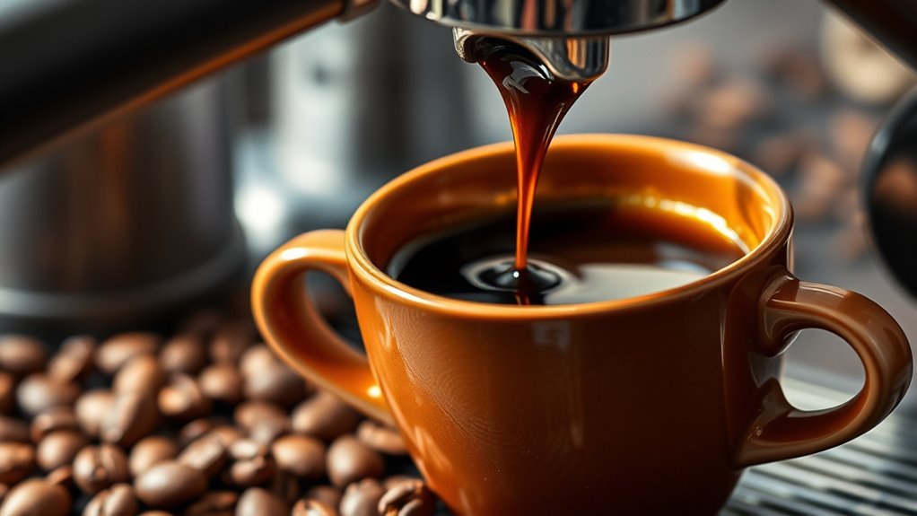 espresso extraction and grind
