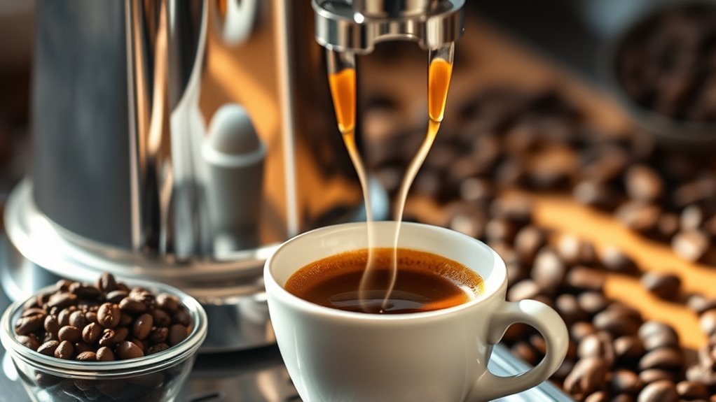 espresso extraction pressure requirements