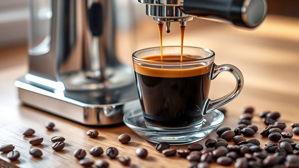 espresso rich concentrated coffee
