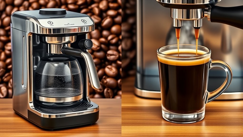 espresso versus drip coffee
