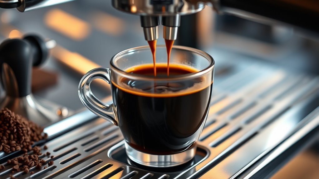 extracting flavors for espresso