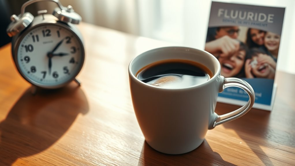 fluoride treatment coffee guidelines