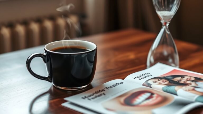 fluoride treatment coffee wait