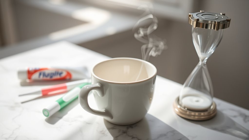 fluoride treatment waiting period