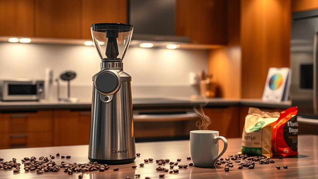 freshly ground office coffee