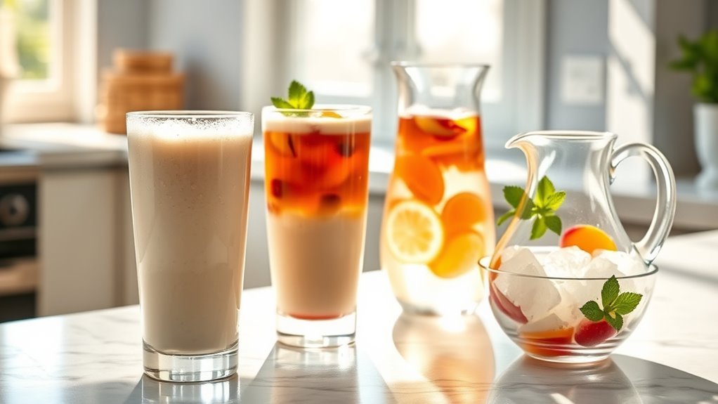gentle beverage alternatives suggested