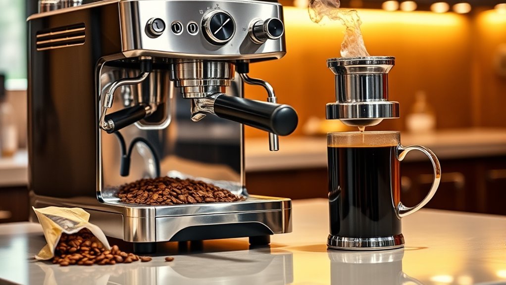 grind size and coffee dose