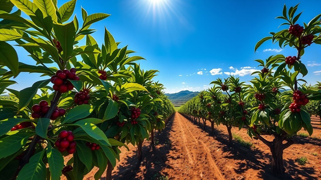 growing coffee in texas