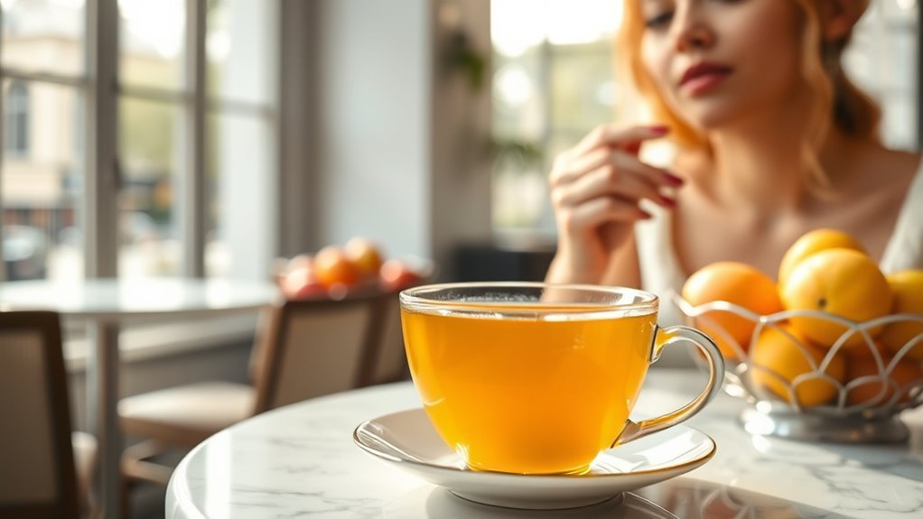 herbal teas and decaf