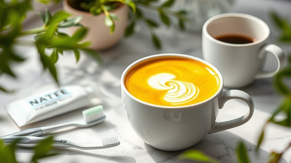 herbal teas and fruit smoothies