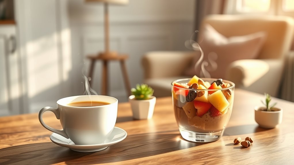 herbal teas and smoothies