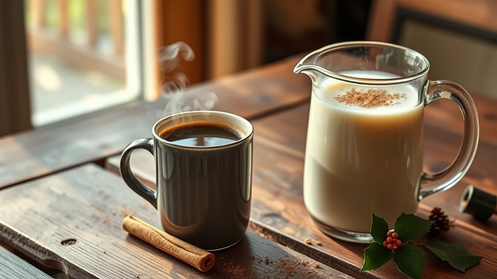 homemade eggnog coffee recipe