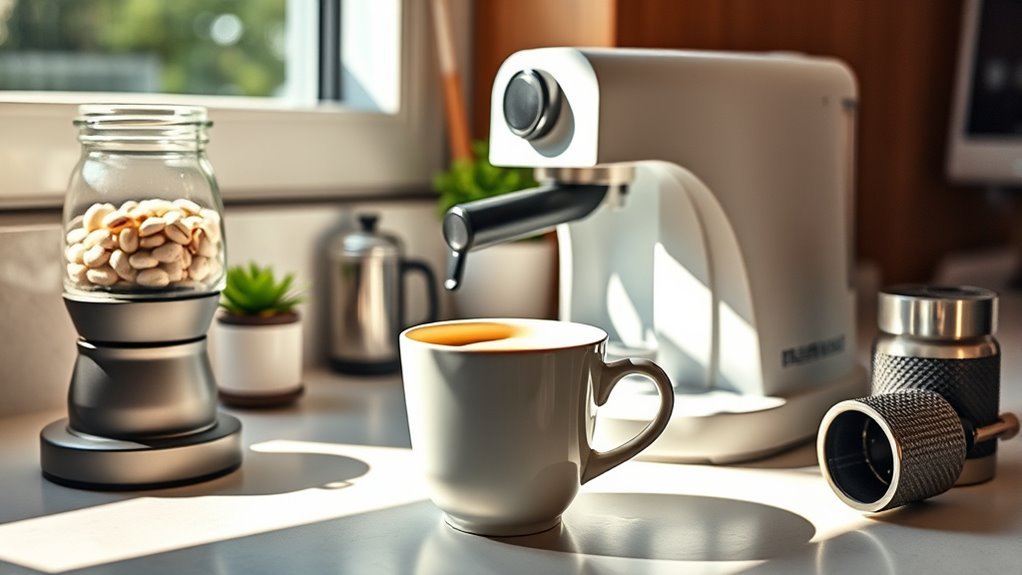 homemade white coffee techniques