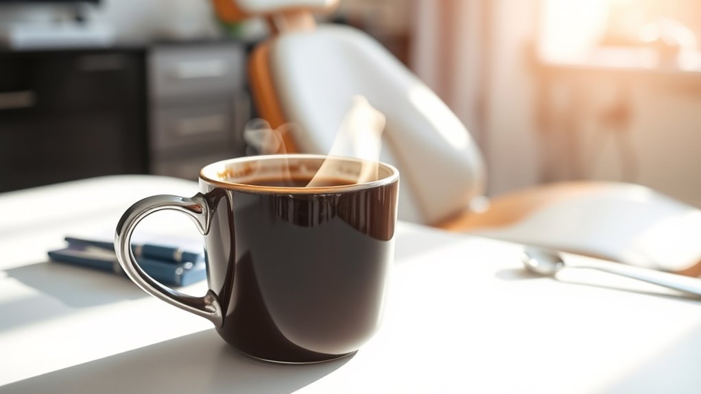 hot beverages hinder healing