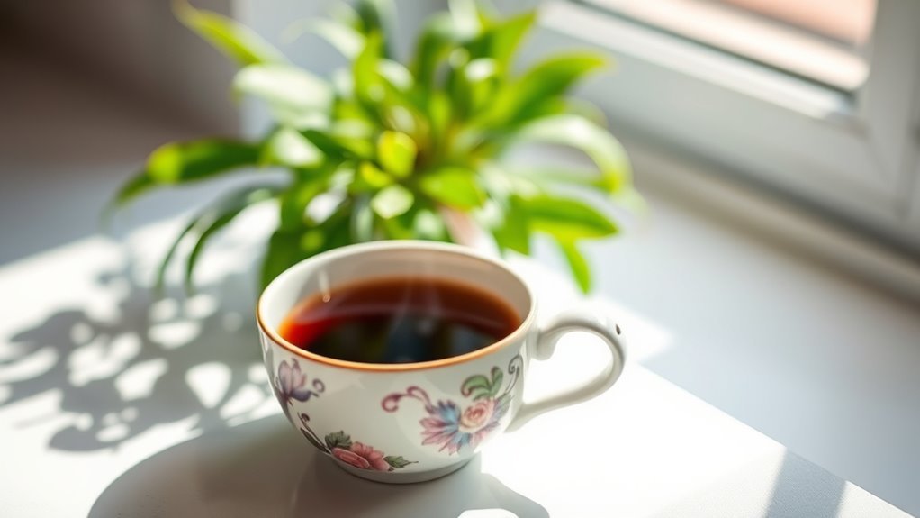 hot beverages hinder healing