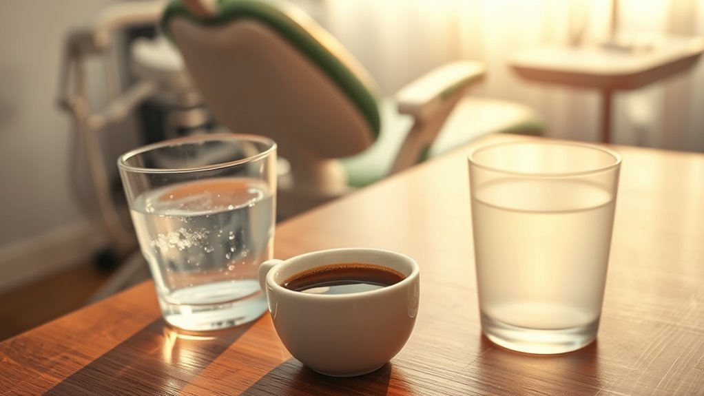 hydration enhances dental recovery