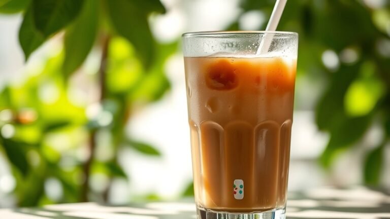 iced coffee after surgery