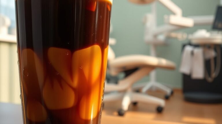 iced coffee post surgery restrictions