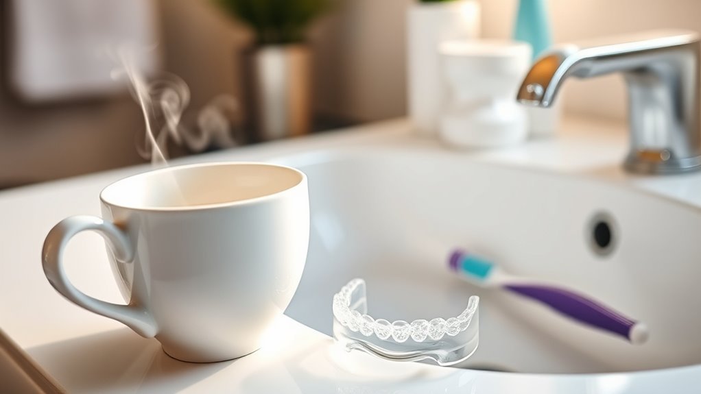 invisalign oral hygiene tips