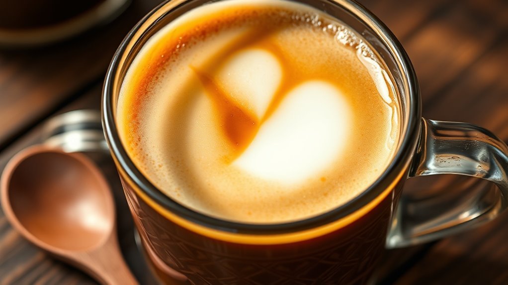 kefir and coffee mixing techniques