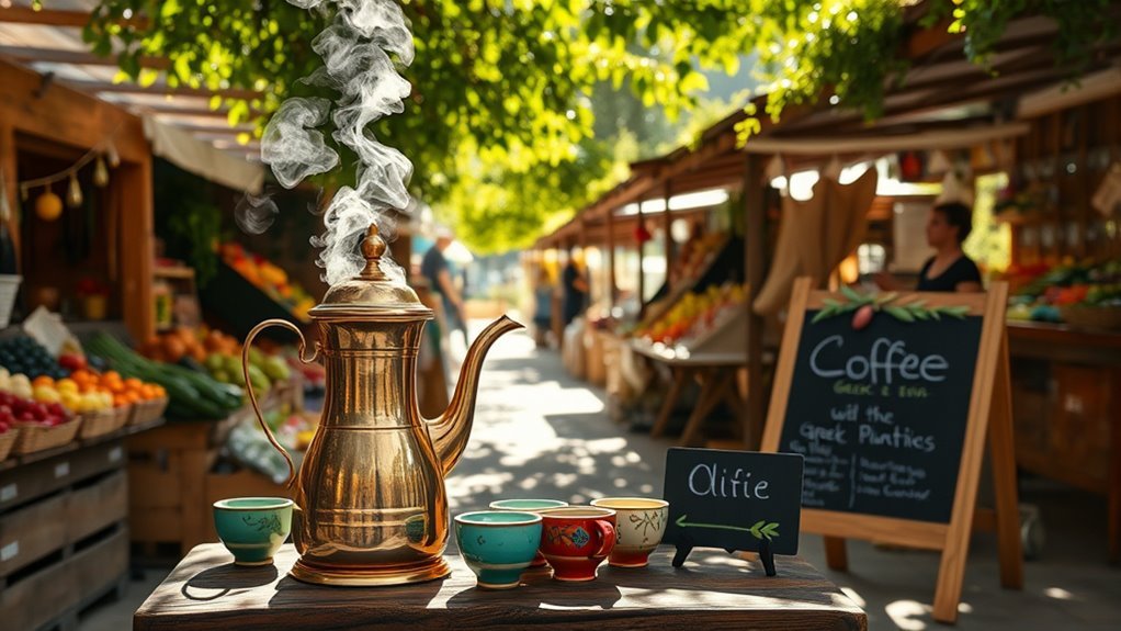 local greek coffee vendors