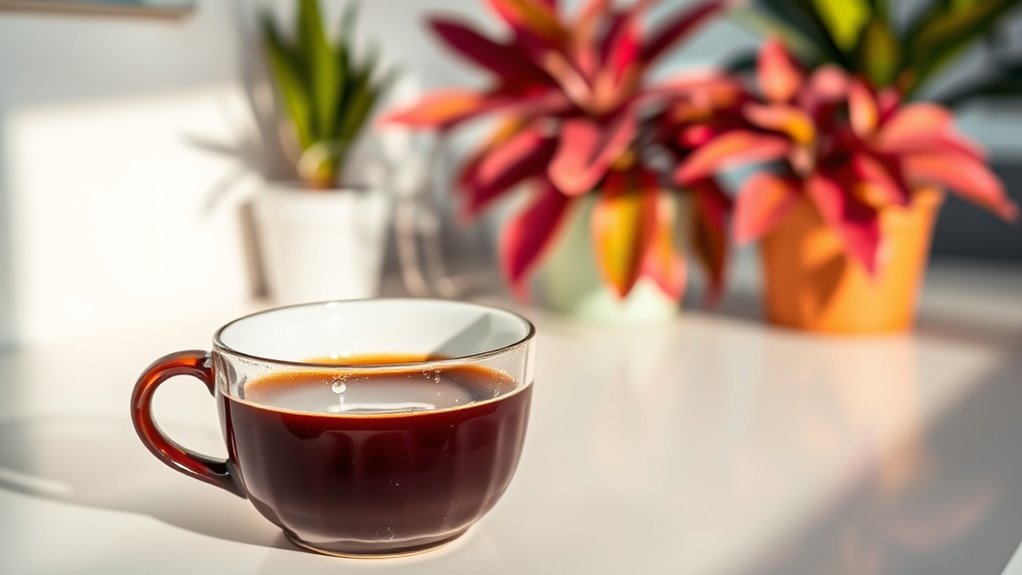 minimize coffee staining risks