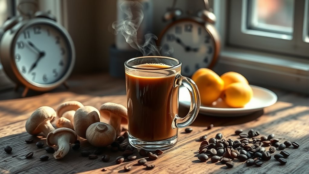 mushroom coffee fasting considerations