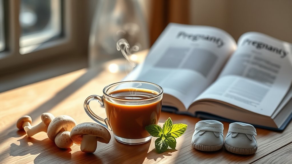 mushroom coffee pregnancy risks