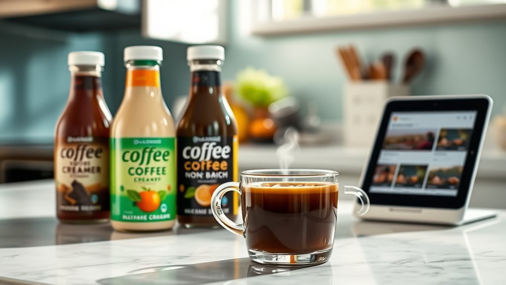 online non dairy creamer shopping