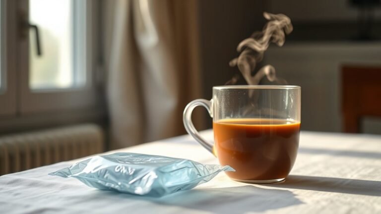 post extraction coffee caution