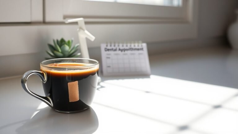 post extraction coffee guidelines