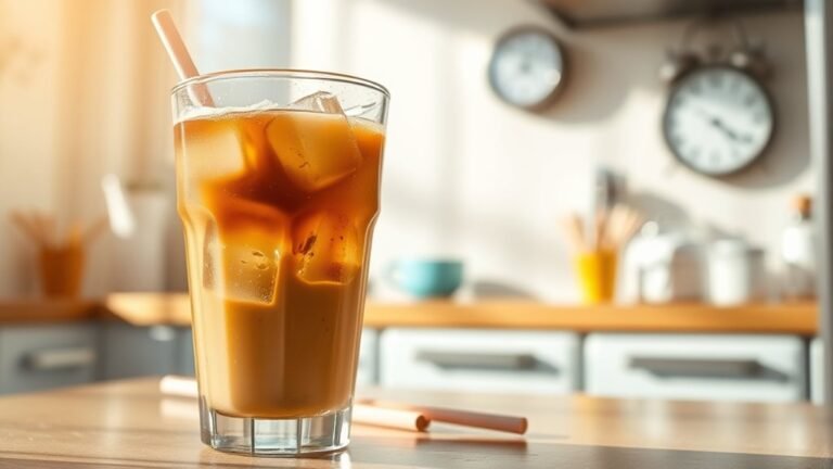 post extraction iced coffee timing