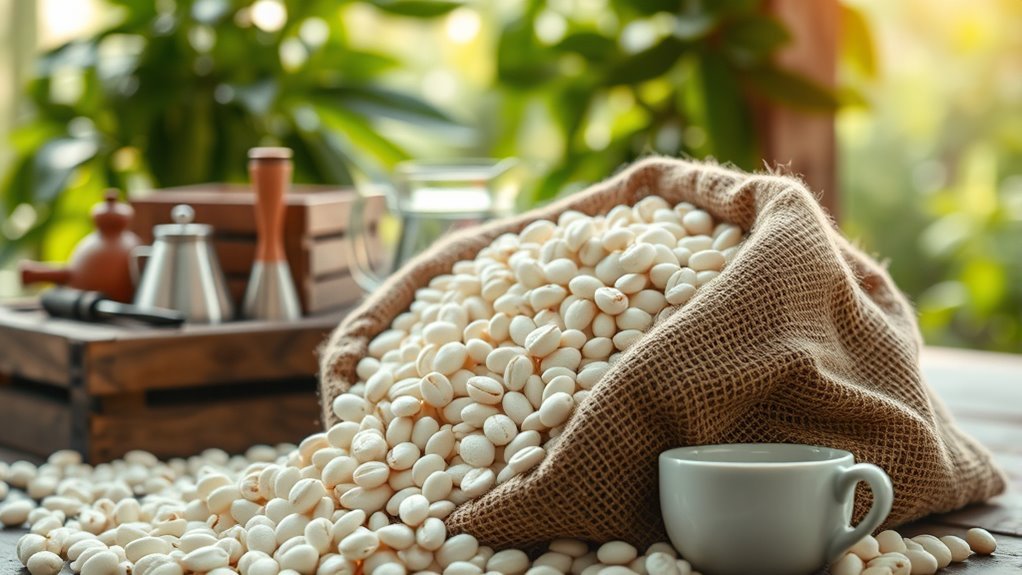 purchase white coffee beans