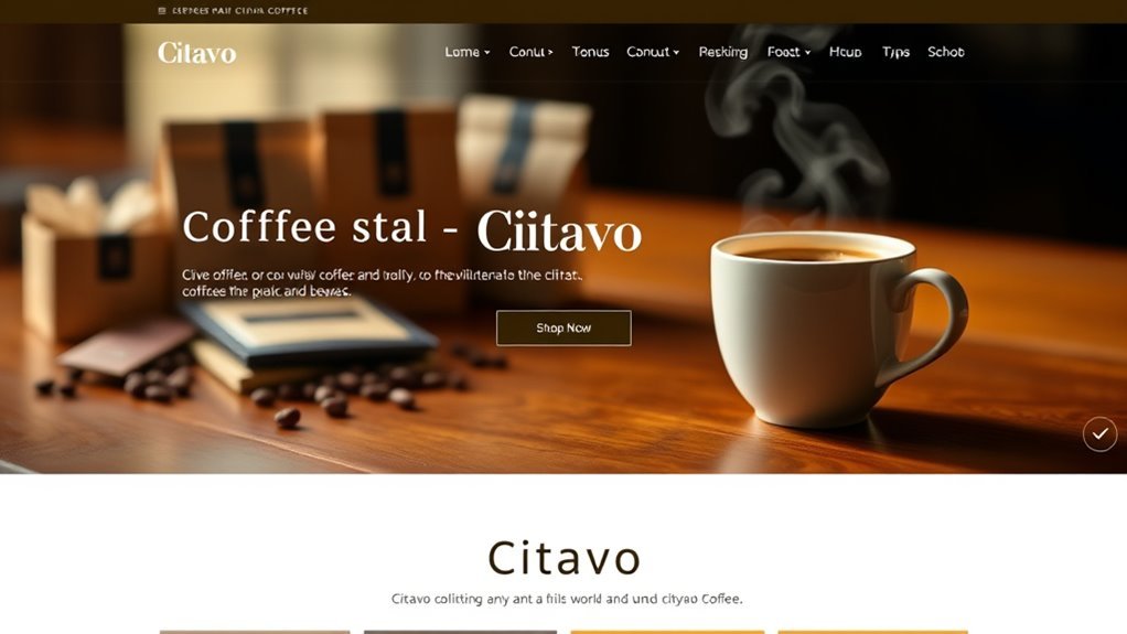 quality citavo coffee selection