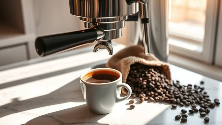 regular coffee in espresso