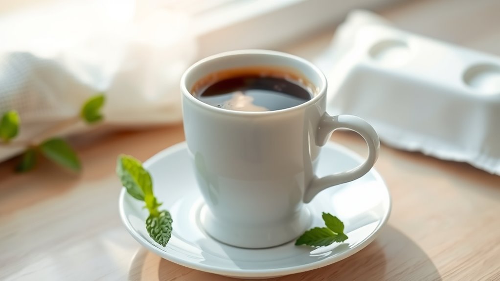 resume coffee cautiously post surgery