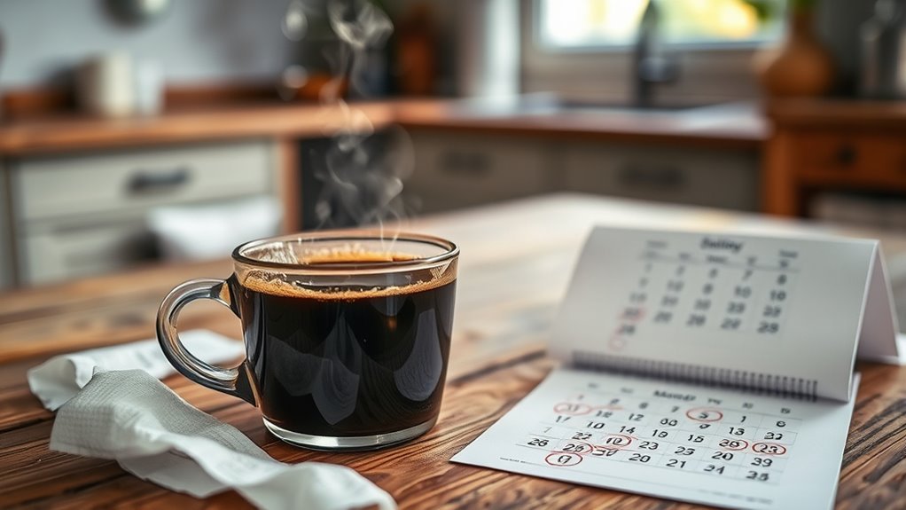 resuming coffee after extraction