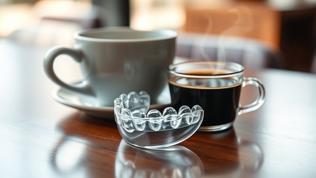retainers stabilize aligned teeth