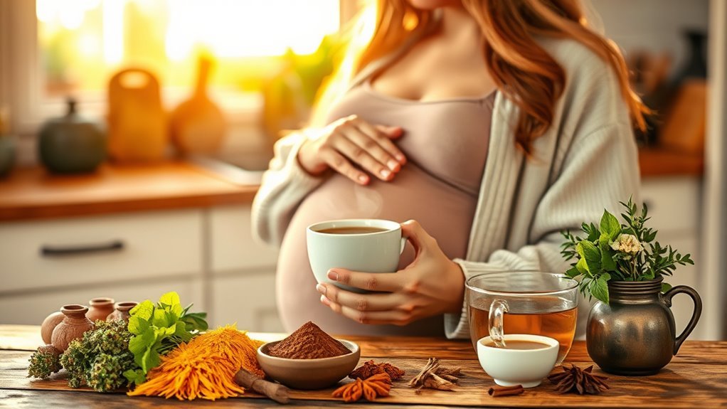 safe coffee alternatives during pregnancy