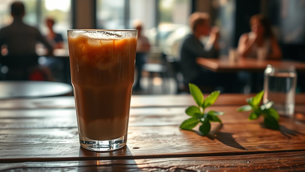 safe cold coffee enjoyment