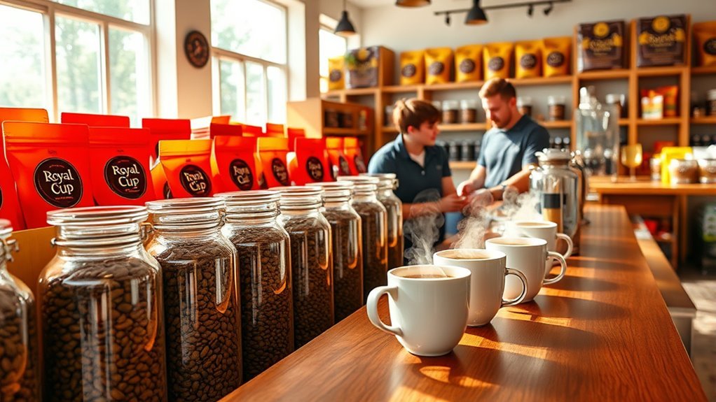 sourcing royal cup coffee