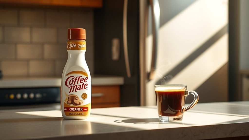 store coffee mate properly